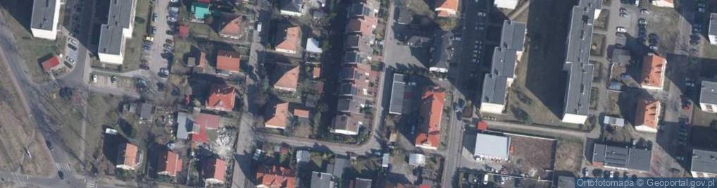 Zdjęcie satelitarne Akacjowa ul.