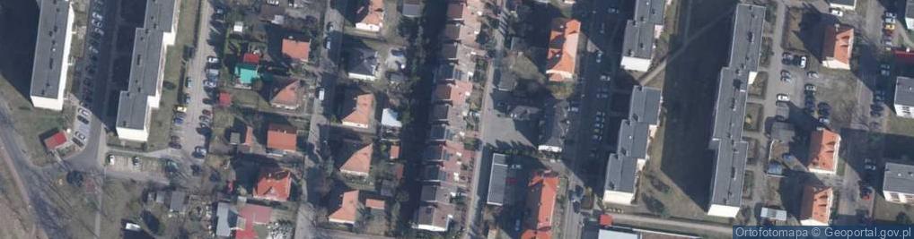 Zdjęcie satelitarne Akacjowa ul.