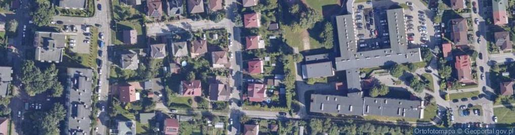 Zdjęcie satelitarne Akacjowa ul.