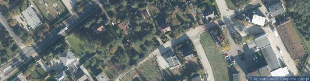 Zdjęcie satelitarne Akacjowa ul.
