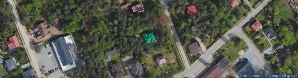 Zdjęcie satelitarne Akacjowa ul.