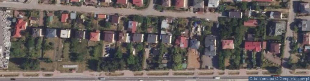 Zdjęcie satelitarne Akacjowa ul.
