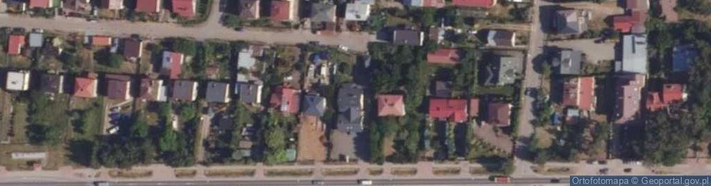 Zdjęcie satelitarne Akacjowa ul.