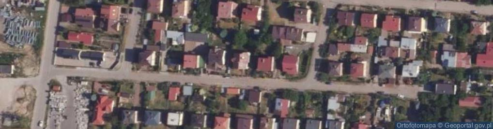 Zdjęcie satelitarne Akacjowa ul.