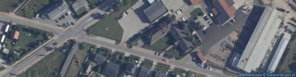 Zdjęcie satelitarne Akacjowa ul.