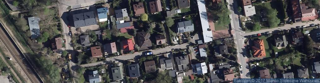 Zdjęcie satelitarne Akacjowa ul.