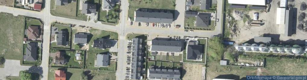 Zdjęcie satelitarne Akacjowa ul.