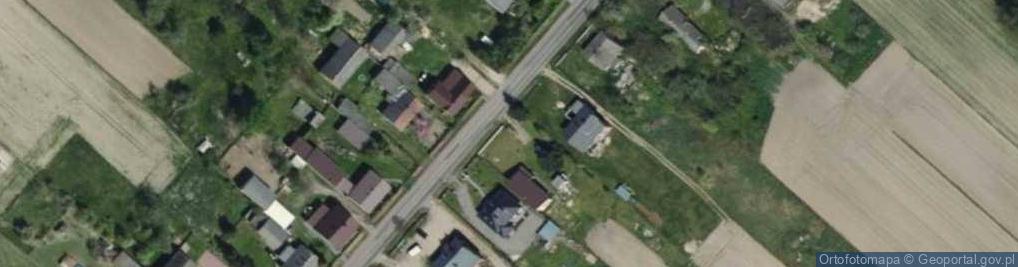 Zdjęcie satelitarne Albertów ul.