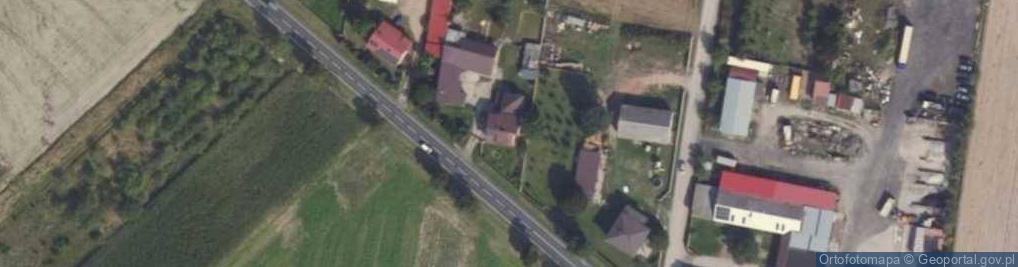 Zdjęcie satelitarne Albertów ul.