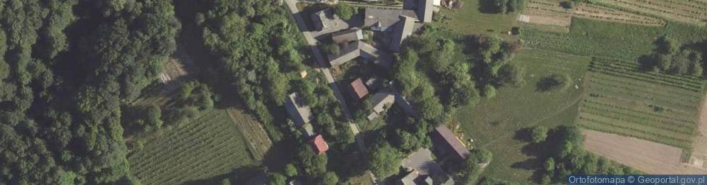 Zdjęcie satelitarne Albinów Duży ul.