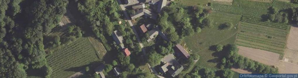 Zdjęcie satelitarne Albinów Duży ul.