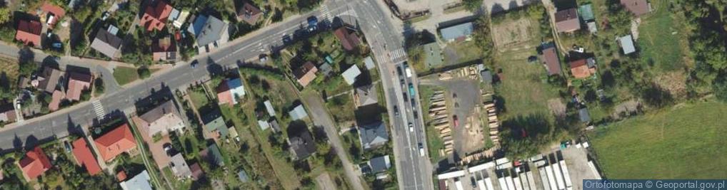 Zdjęcie satelitarne Aleja Jana Pawła II al.