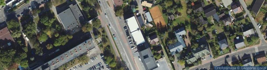 Zdjęcie satelitarne Aleja Tysiąclecia al.