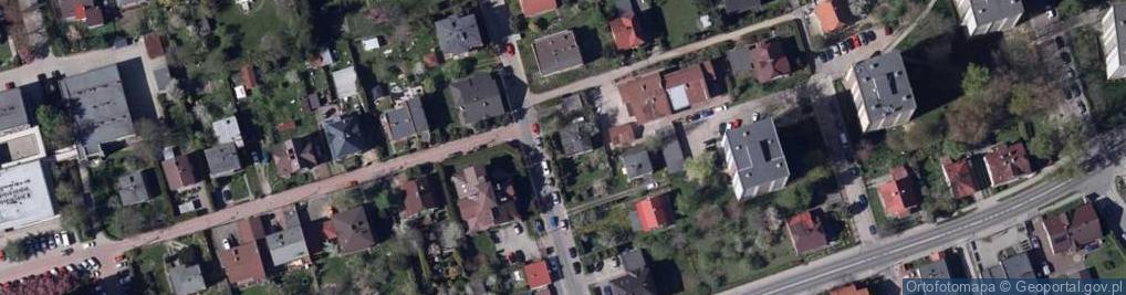 Zdjęcie satelitarne Aleksandrowicka ul.