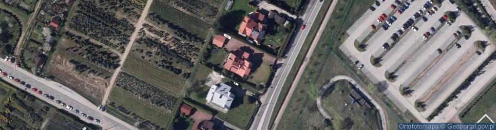 Zdjęcie satelitarne Aleja Armii Krajowej al.