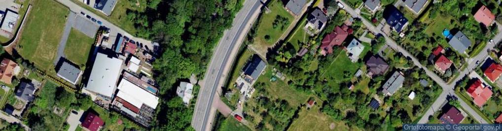 Zdjęcie satelitarne Aleja Armii Krajowej al.