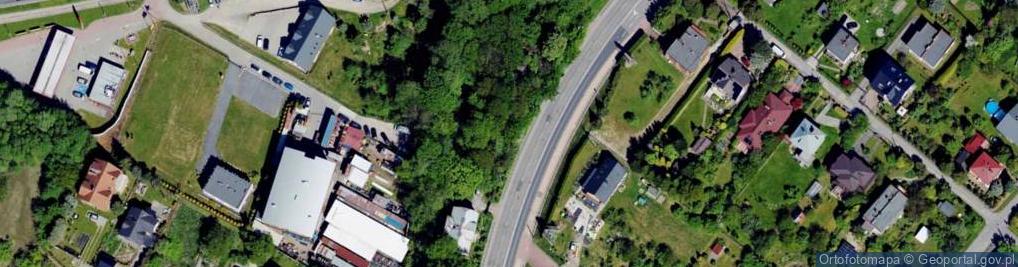 Zdjęcie satelitarne Aleja Armii Krajowej al.