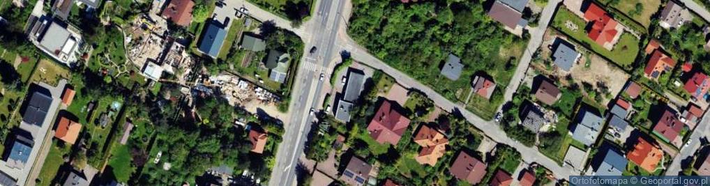 Zdjęcie satelitarne Aleja Armii Krajowej al.