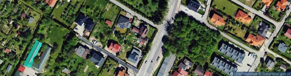 Zdjęcie satelitarne Aleja Armii Krajowej al.