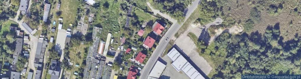 Zdjęcie satelitarne Aleja Leśna al.