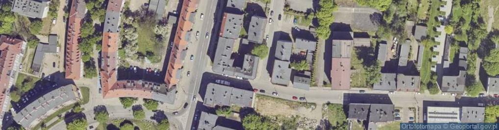 Zdjęcie satelitarne Alojzjanów ul.