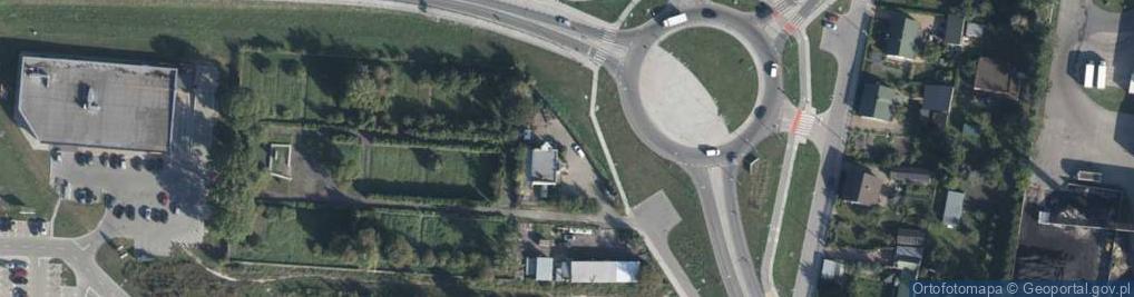 Zdjęcie satelitarne Aleja Przyjaźni al.