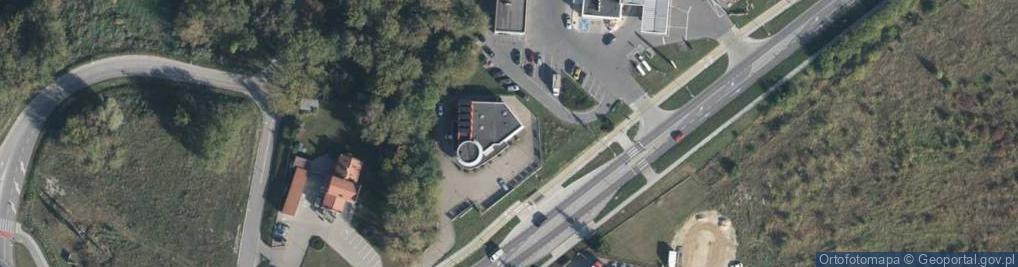 Zdjęcie satelitarne Aleja Przyjaźni al.