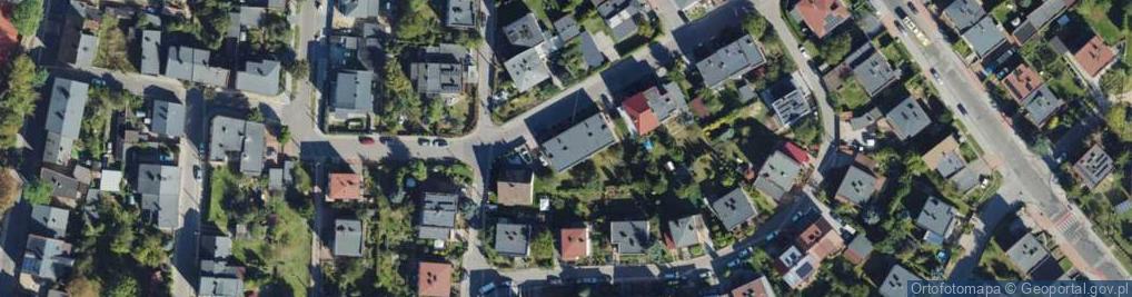 Zdjęcie satelitarne Aleja Róż al.