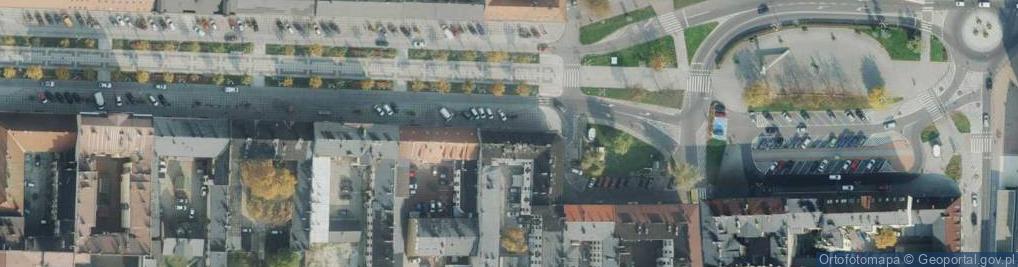 Zdjęcie satelitarne Aleja Najświętszej Maryi Panny al.