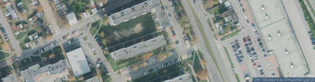 Zdjęcie satelitarne Aleja 11 Listopada al.