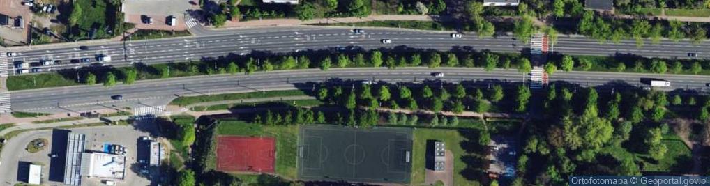 Zdjęcie satelitarne Aleja Jana Pawła II al.