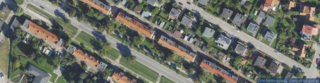 Zdjęcie satelitarne Aleja Grunwaldzka al.