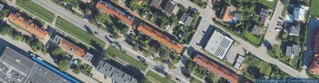 Zdjęcie satelitarne Aleja Grunwaldzka al.