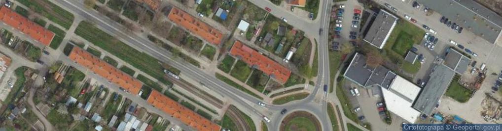 Zdjęcie satelitarne Aleja Grunwaldzka al.