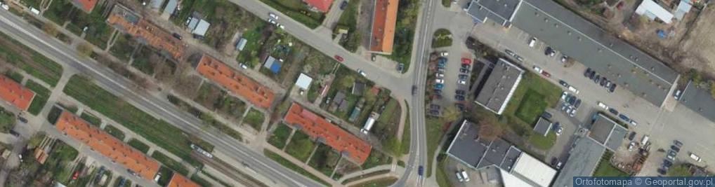 Zdjęcie satelitarne Aleja Grunwaldzka al.