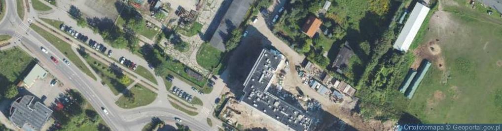 Zdjęcie satelitarne Aleja Grunwaldzka al.