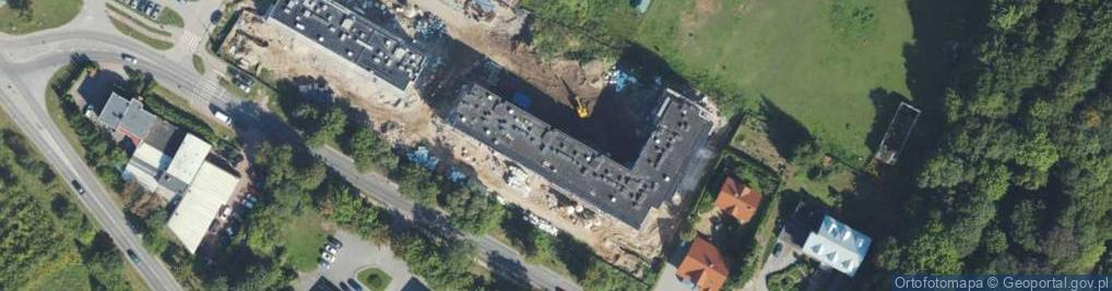 Zdjęcie satelitarne Aleja Grunwaldzka al.