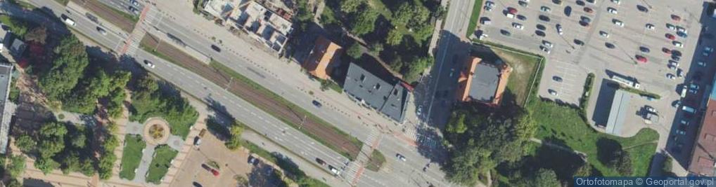 Zdjęcie satelitarne Aleja Grunwaldzka al.