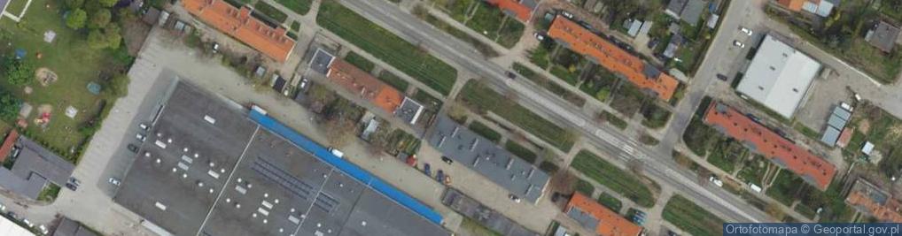 Zdjęcie satelitarne Aleja Grunwaldzka al.