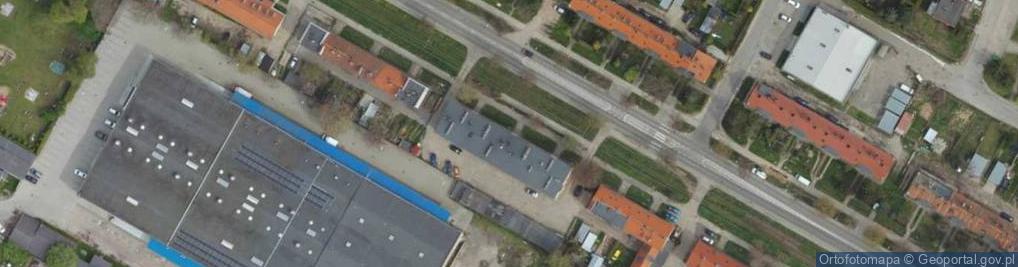Zdjęcie satelitarne Aleja Grunwaldzka al.