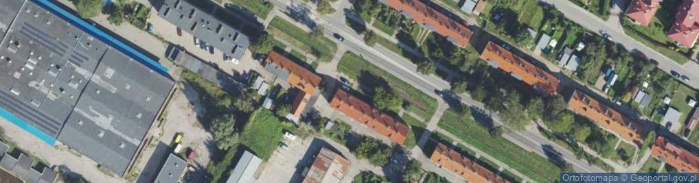 Zdjęcie satelitarne Aleja Grunwaldzka al.