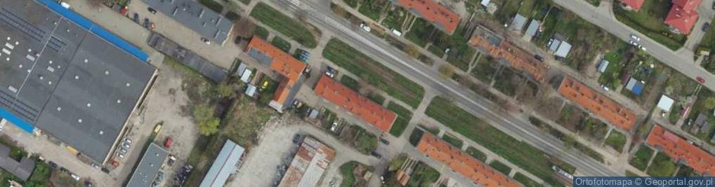 Zdjęcie satelitarne Aleja Grunwaldzka al.