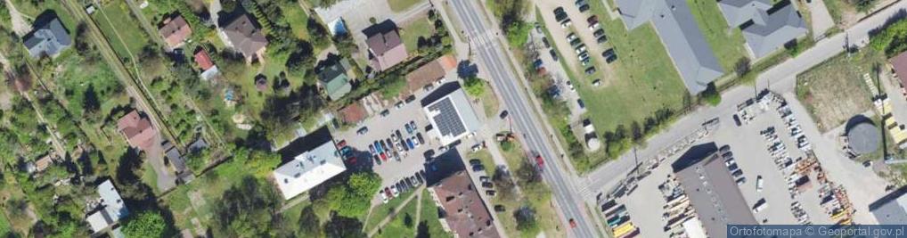 Zdjęcie satelitarne Aleja Legionów al.