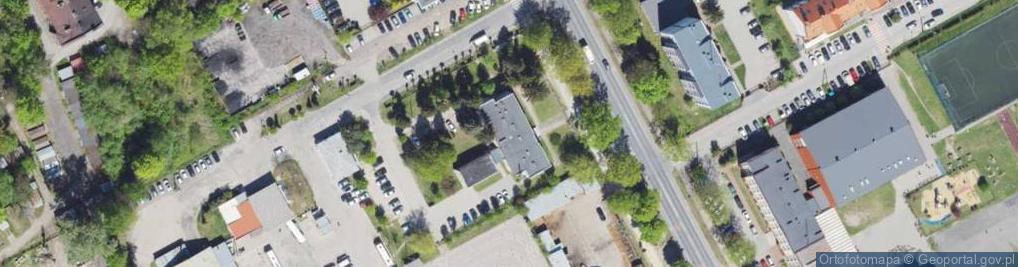 Zdjęcie satelitarne Aleja Legionów al.