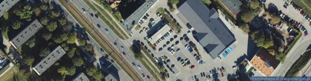 Zdjęcie satelitarne Aleja Grunwaldzka al.