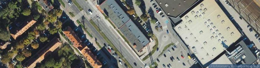 Zdjęcie satelitarne Aleja Grunwaldzka al.