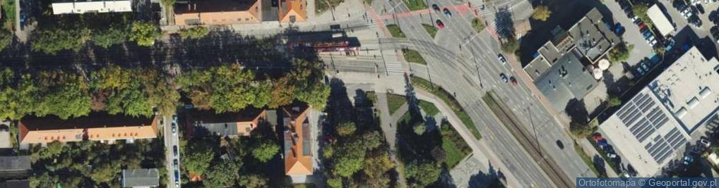 Zdjęcie satelitarne Aleja Wojska Polskiego al.