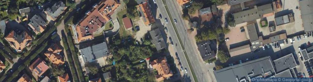 Zdjęcie satelitarne Aleja Grunwaldzka al.