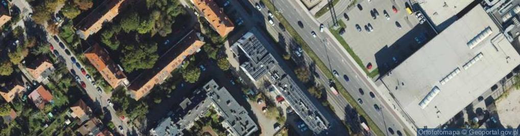 Zdjęcie satelitarne Aleja Grunwaldzka al.