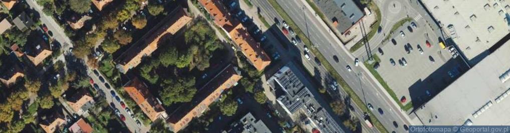 Zdjęcie satelitarne Aleja Grunwaldzka al.
